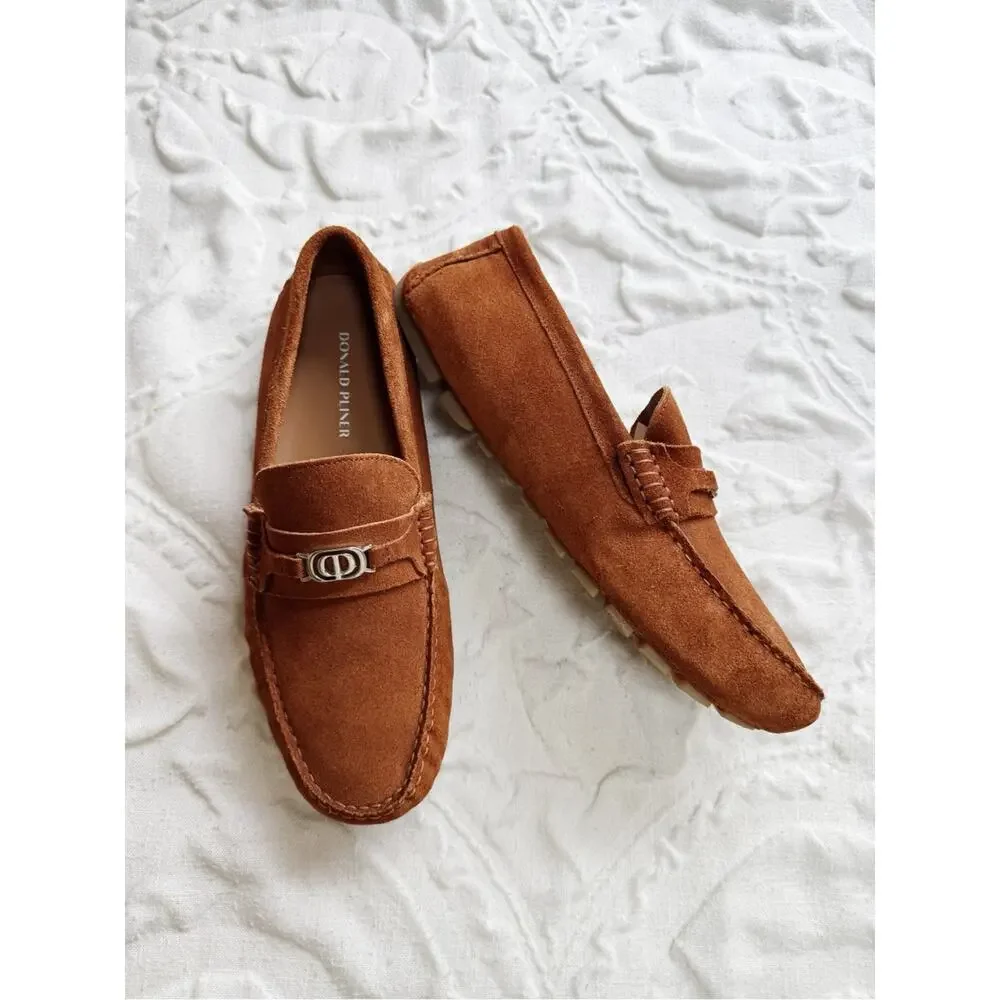 Donald Pliner Bit Driving Loafer Size 9.5 New